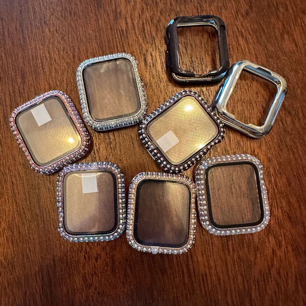Apple Watch for 40mm protective cases 8 of them new and very nice